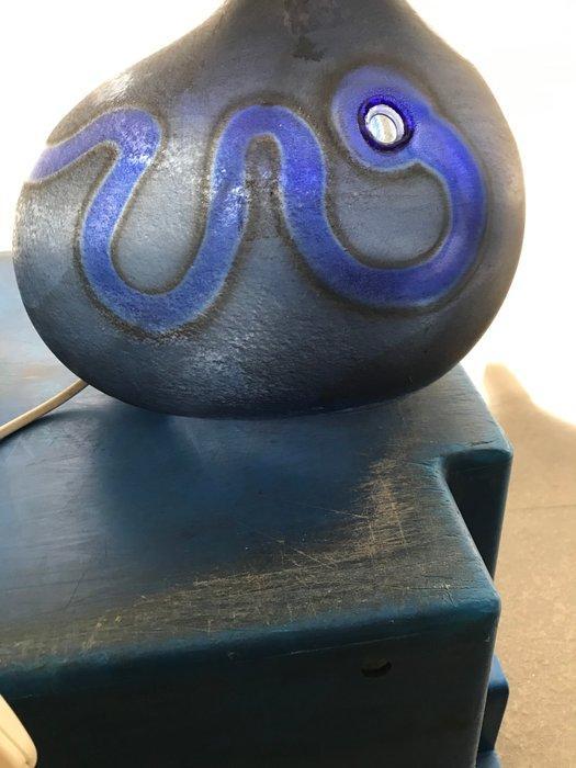 Tafellamp (2) - Glas - Set lampen Holmegaard, Antiek en Kunst, Antiek | Lampen