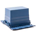 Distributiebak 600x400x416 mm Nestbaar Stapelbaar Blauw,, Doe-het-zelf en Verbouw, Kratten en Dozen, 40 tot 60 cm, 50 tot 75 cm