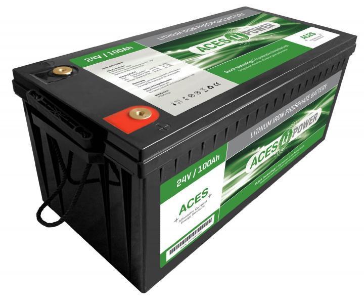 ACES Lithium HF Serie LifePO4 accu AL24V100HFA-BT 24V 100Ah, Auto-onderdelen, Accu's en Toebehoren, Ophalen of Verzenden
