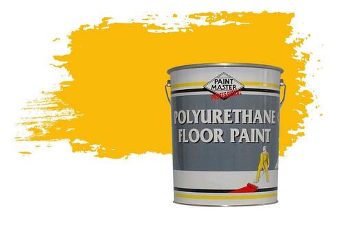 Paintmaster PU Wegenverf RAL 1023 | Verkeersgeel 10L, Doe-het-zelf en Verbouw, Verf, Beits en Lak, Verf, Nieuw, 5 tot 10 liter