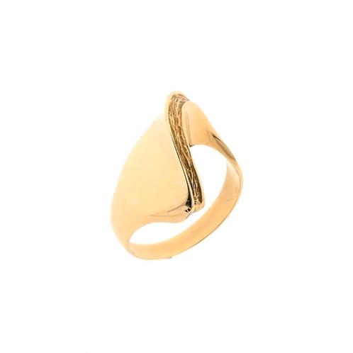 Gouden dynamische ring (gouden ring, 14 karaat), Sieraden, Tassen en Uiterlijk, Ringen, Dame, Overige kleuren, 17 tot 18, Gebruikt