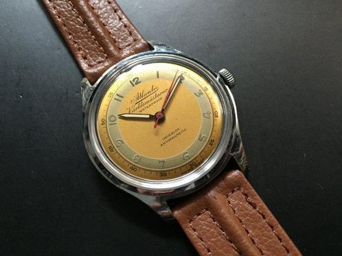 Atlantic - Militar Varldsmastarur Antimagnetic - Zonder, Sieraden, Tassen en Uiterlijk, Horloges | Heren