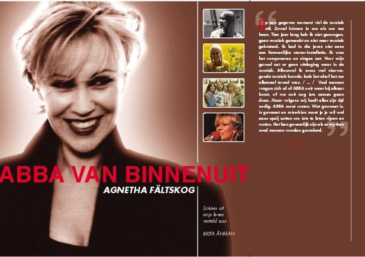 ABBA van Binnenuit 9789078124238 A. Fältskog, Boeken, Overige Boeken, Gelezen, Verzenden