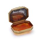 Antique carnelian - Snuifdoos - 18 kt goud, Antiek en Kunst, Antiek | Goud en Zilver