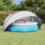 vidaXL Pooldome Grijs en Oranje 405 x 405 x 192 cm, Tuin en Terras, Verzenden, Nieuw