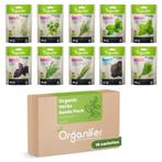 Biologische Kruidenzaden Pakket – 10 Soorten, Verzenden, Gehele jaar, Volle zon