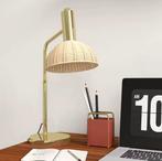 Tafellamp met Rotan Kap – E14 Nachtlamp 40W met LED Lamp, Verzenden, Nieuw