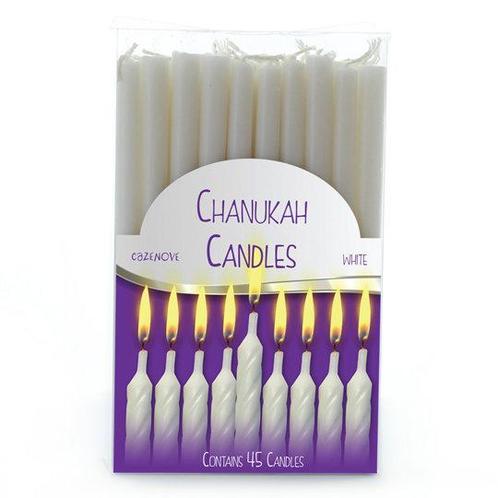 Chanukah / Chanoeka kaarsen (kosher) neutrale witte kaars..., Huis en Inrichting, Woonaccessoires | Kandelaars en Kaarsen, Verzenden