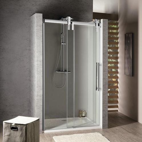 Nisdeur Sapho Volcano Schuifdeur 120x200 cm 8 mm Gecoat Glas, Doe-het-zelf en Verbouw, Sanitair, Douche, Nieuw, Chroom, Ophalen of Verzenden