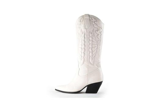Notre-V Cowboy laarzen in maat 38 Wit | 10% extra korting, Kleding | Dames, Schoenen, Wit, Zo goed als nieuw, Verzenden