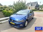 Volkswagen Polo 1.0 TSI 95PK Comfortline DSG AUTOMAAT AIRCO, Auto's, Volkswagen, Blauw, Plug-in hybride, Nieuw, Lease