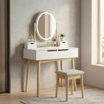 Bureau Make Up Tafel | 80cm | Wit MDF | Beste Prijs, Ophalen of Verzenden, Nieuw