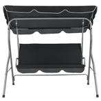 Hollywood Schommelstoel , schommelbank - 3 zits - Grijs, Tuin en Terras, Tuinstoelen, Verzenden, Nieuw