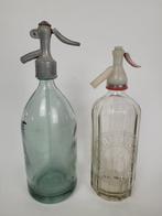 Fles (2) - Glas, Tin, Antiek en Kunst