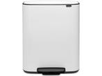 Brabantia Bo Prullenbak - 60 liter - XXL pedaalemmer - Wit, Huis en Inrichting, Verzenden, Zo goed als nieuw