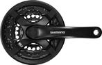 Shimano Crankstel Tourney Fc-ty501 Cg 175 Mm 28-38-48t Zwart, Ophalen of Verzenden, Zo goed als nieuw