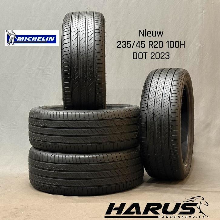 235/45/20 100H Michelin zomerbanden nieuw 4 stuks, Auto-onderdelen, Banden en Velgen, 20 inch, Erkend duurzaam, Zomerbanden, 235 mm
