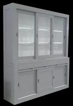 Buffetkast design grijs Enschede 200cm, Huis en Inrichting, Kasten | Buffetkasten, Ophalen of Verzenden, Nieuw