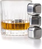 Jay Hill whiskey stenen RVS 4 stuks, Nieuw, Verzenden