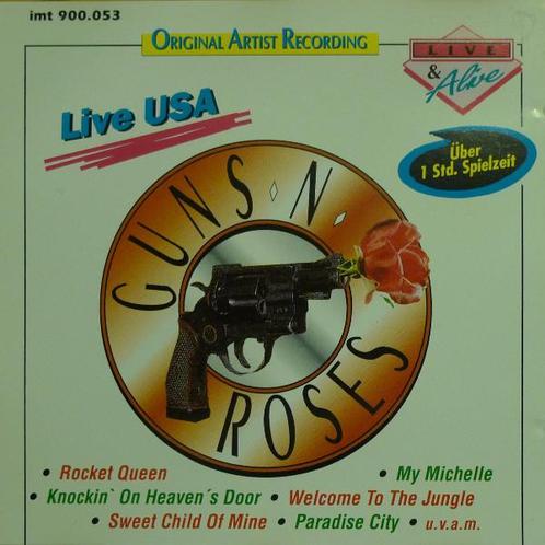 cd - Guns N Roses - Live USA, Cd's en Dvd's, Cd's | Overige Cd's, Zo goed als nieuw, Verzenden