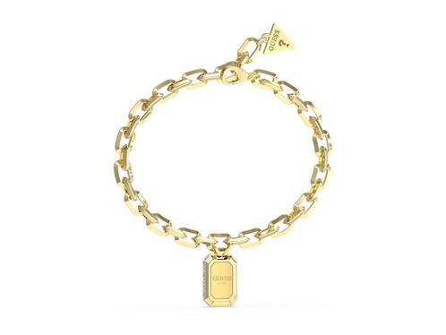 GUESS Hashtag Guess Dames Armband Staal - Goud, Huis en Inrichting, Woonaccessoires | Overige, Zo goed als nieuw, Verzenden