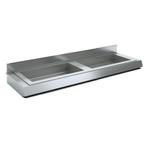 Optie : Bain-marie kuip 5x GN 1/1, H150mm, Verzenden, Nieuw in verpakking, Koelen en Vriezen