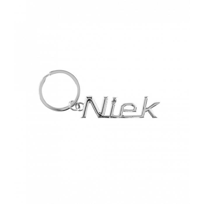 Cool car keyrings - Auto sleutelhanger met naam Niek, Verzamelen, Sleutelhangers, Ophalen of Verzenden