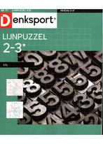 Denksport Lijnpuzzel - XXL 77 2025, Boeken, Verzenden, Nieuw, Sport en Vrije tijd