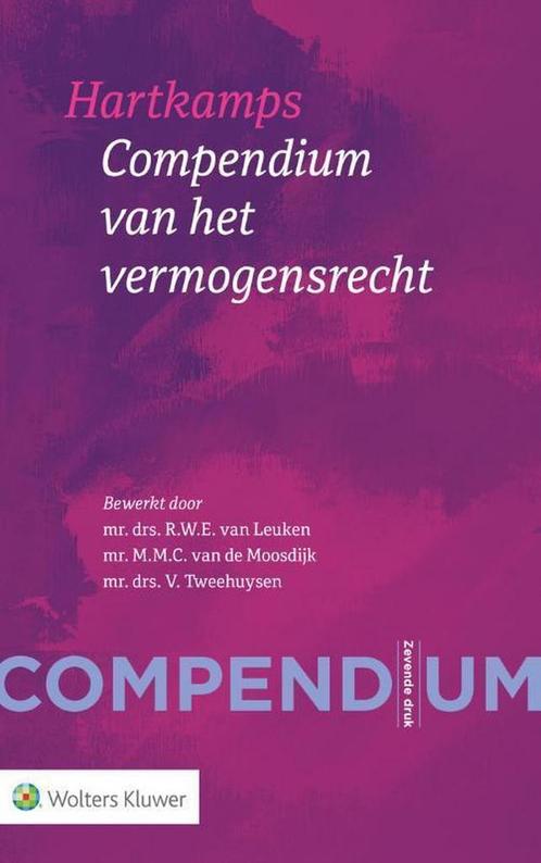 9789013117325 Hartkamps Compendium van het vermogensrecht, Boeken, Schoolboeken, Zo goed als nieuw, Verzenden