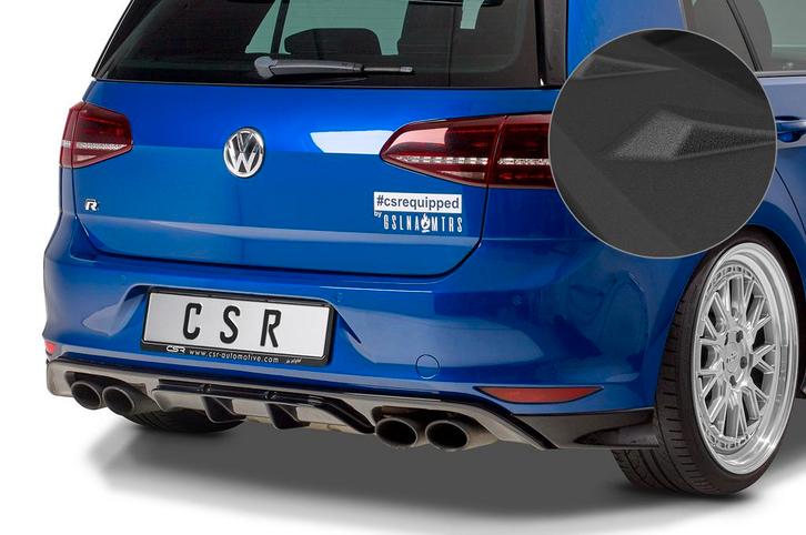 Achterskirt voor VW Golf 7 R / R-Line HA253-S, Auto-onderdelen, Carrosserie en Plaatwerk, Nieuw, Verzenden