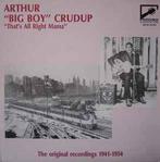 LP gebruikt - Arthur Big Boy Crudup - Thats All Right..., Zo goed als nieuw, Verzenden