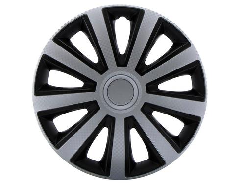 4 -Delige Wieldoppen  Aviator Zilver, Auto diversen, Wieldoppen, Verzenden
