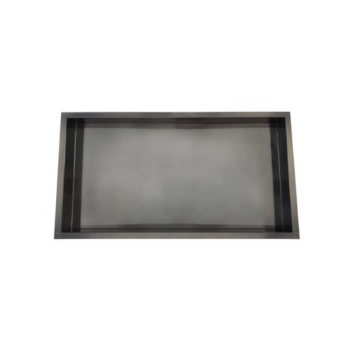 BWS Inbouwnis | 30x60x10cm | RVS Black Chrome, Doe-het-zelf en Verbouw, Sanitair, Bad, Nieuw, Chroom, Ophalen of Verzenden
