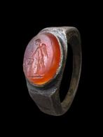 Oud-Romeins Zilver Ring, Sieraden, Tassen en Uiterlijk, Antieke sieraden