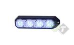 Stroboscooplamp, Waarschuwingslamp LED, BLAUW, 12 Tot 24 Vol, Ophalen of Verzenden, Nieuw, Universele onderdelen