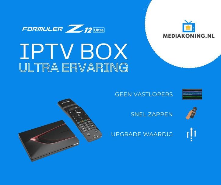 Formuler Z12 Ultra – De Beste 4K IPTV Mediaspeler van 2025!, Audio, Tv en Foto, Mediaspelers, Nieuw, HDMI, USB 2.0, Optische audio