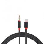 USB-C Type C Male naar Audio Jack 3.5mm Male Zwart, Nieuw, Verzenden
