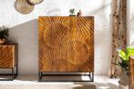 Massief dressoir SCORPION 120cm bruin mangohout met, Huis en Inrichting, Ophalen of Verzenden, Nieuw