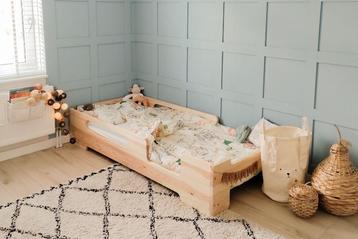 Rockwood® Montessori Vloerbed Bjorn naturel onbehandeld