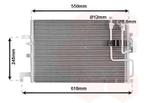 LUCHTCONDENSATOR VOOR SAAB 9-3 1999-2002 4758637, Auto-onderdelen, Ophalen of Verzenden, Nieuw