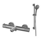 Sani Royal Opbouw badkraan Gun Metal geborsteld, Doe-het-zelf en Verbouw, Sanitair, Nieuw
