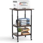 LIVSK Rollende Printerstandaard - Hoogteverstelbaar 65-77 cm, Verzenden, Nieuw