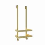 Doucherek en shampoohouder 52cm mat goud, Verzenden, Nieuw