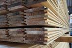 Partij 150 m2 GRENEN Halfhout planken 17x 136mm / € 10 p/m2, Gebruikt, Minder dan 25 mm, Grenen, Plank
