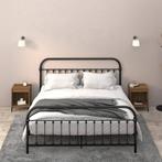 vidaXL Nachtkastjes 2 st 40x35x50 cm bruin eikenkleur, Huis en Inrichting, Minder dan 45 cm, Verzenden, Nieuw, Minder dan 55 cm