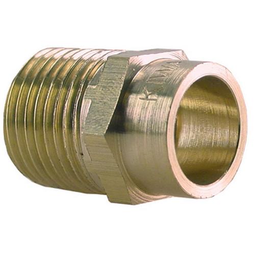 Riko Messing Soldeer Puntstuk Conisch 3/8 Buitendraads x15, Doe-het-zelf en Verbouw, Sanitair, Nieuw, Ophalen of Verzenden
