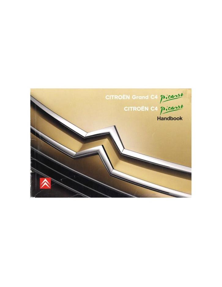 2008 CITROEN C4 PICASSO INSTRUCTIEBOEKJE ENGELS, Auto diversen, Handleidingen en Instructieboekjes