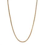 Gouden vintage popcorn collier 18 krt, Ophalen of Verzenden, Nieuw