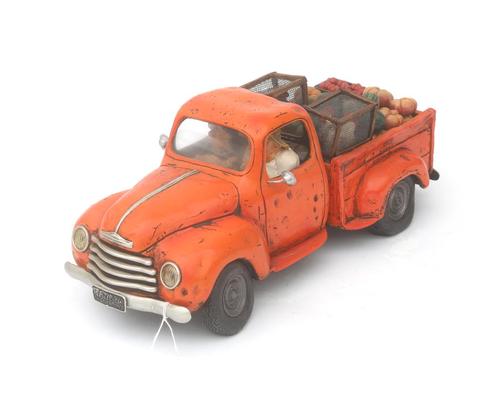Kunststof sculptuur pick-up truck Guillermo Forchino, Antiek en Kunst, Curiosa en Brocante
