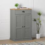 vidaXL Schoenenkast VIGO 60x35x96 cm massief grenenhout, Verzenden, Nieuw